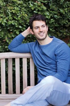 Lake Men's Sweatshirt In Navy -Lake Shop EU2A6020 WEB