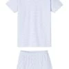 Lake Pima Weekend Shorts Set In French Blue -Lake Shop French Blue Weekend Shorts Set