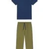 Lake Men's Pima Slumber Short-Long Set In Olive -Lake Shop LAKE Fall2023 MensPimaPocketTeePantsSet Olive Navy 1200x1800 1e906a53 4996 4ad1 9efb 0f78467c9fa9