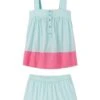 Lake Colorblock Tank Set In Aqua -Lake Shop LAKE Summer2023 PoplinColorblockSet AquaandZinnia 1200x1800 0c944272 1fee 41df b9b2 0174c7ac87f5