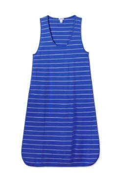 Lake Pima Tank Gown In True Cobalt