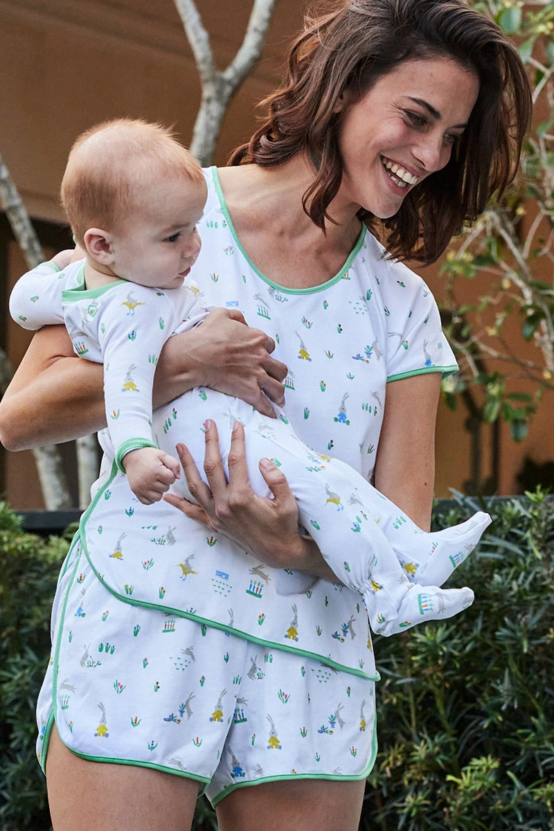 Lake Pima Shorts Set In Bunnies - Image 4