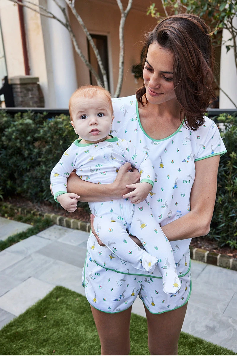 Lake Pima Shorts Set In Bunnies - Image 3