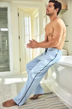 Lake Shop -Lake Shop LAKE Webcrop Summer23 MensSlumberPant FrenchBlue 6141 4c7c9ba7 b3f8 465a 9d4b 0e5cc9834958