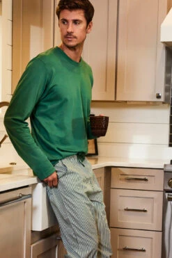 Lake Men's Poplin Pajama Pants In Evergreen -Lake Shop LAKE Website WebCrop Holiday22 2567 bed077ed d19d 41b3 8d65 16c2e7bbe12d