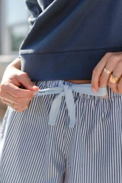 Lake Boxer In Navy Stripe -Lake Shop LAKE Website WebCrop ValentinesDay23 Boxer NavyStripe ORJ03942