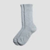 Lake Blue Alpaca Bed Socks -Lake Shop LakeBlueAlpacaBedSocks 1