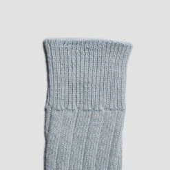 Lake Blue Alpaca Bed Socks -Lake Shop LakeBlueAlpacaBedSocks2