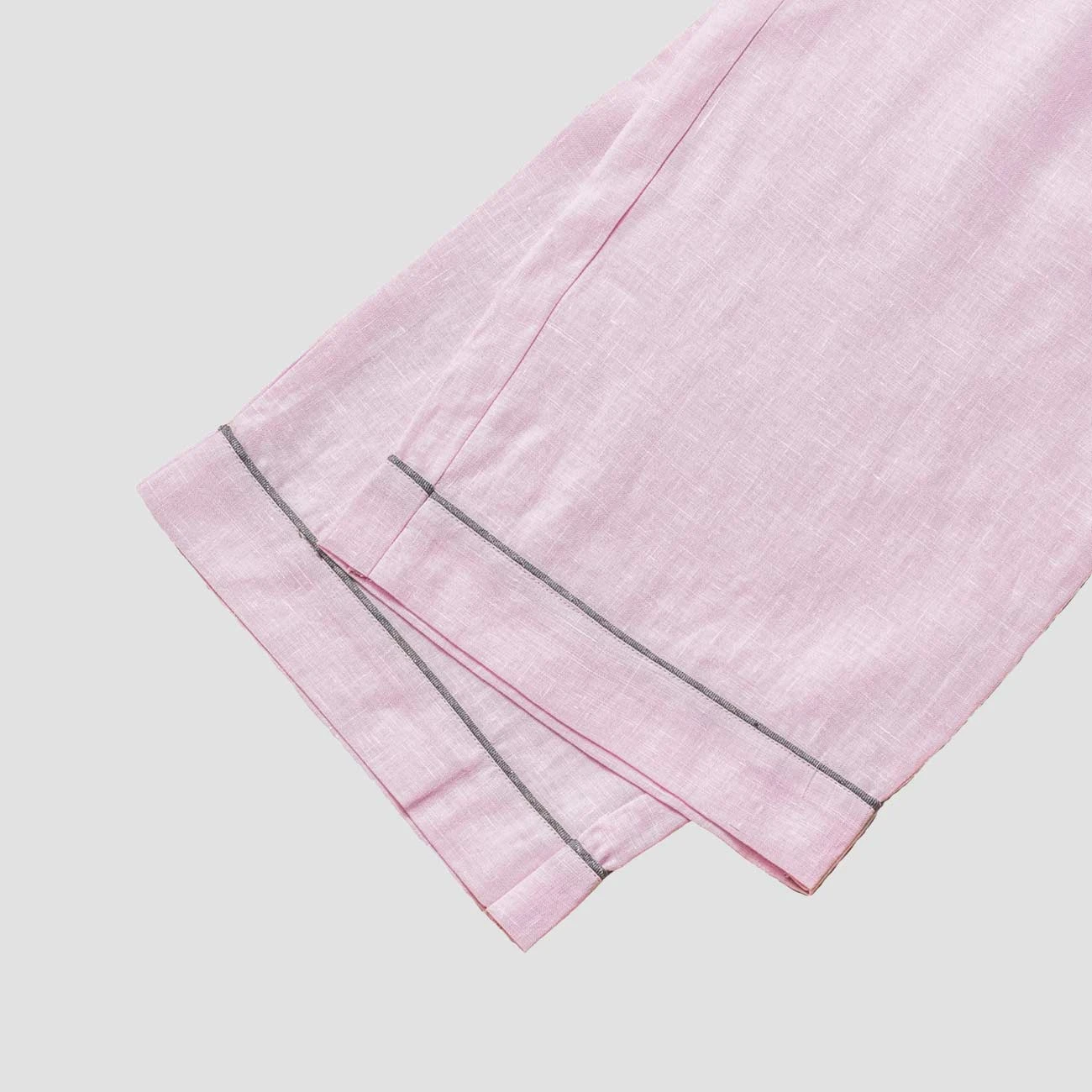 Blush Pink Linen Pajama Set 12 Blush Pink Linen Pajama Set - Image 10
