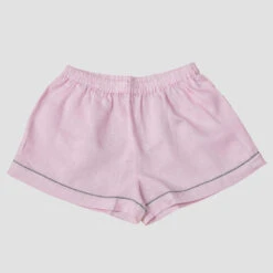 Blush Pink Linen Pajama Shorts -Lake Shop Piglet in Bed Linen Pyjama Shorts Blush Pink 1300x1300 1 1