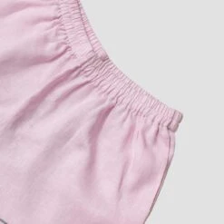 Blush Pink Linen Pajama Shorts Set -Lake Shop Piglet in Bed Linen Pyjama Shorts Blush Pink 1300x1300 3 9e5676a6 739c 4432 b129 02139845d9d0 1