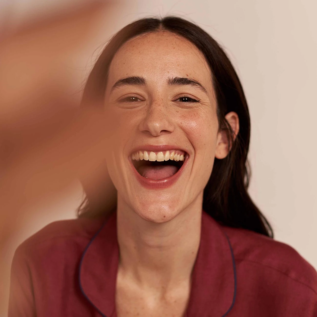 Cherry Linen Pajama Set 5 Cherry Linen Pajama Set - Image 3