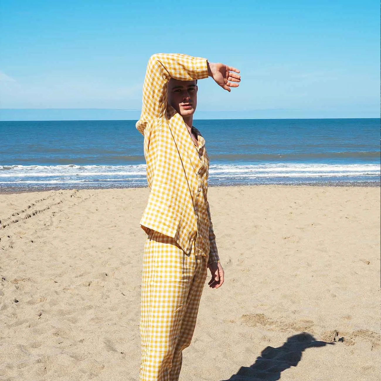 Men's Honey Gingham Pajama Pants 3 Men's Honey Gingham Pajama Pants