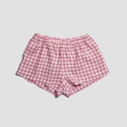 Orchid Gingham Linen Pajama Shorts Set 19 Orchid Gingham Linen Pajama Shorts Set -Lake Shop PigletinBed GinghamShorts Orchid 1 greyBG 38c0bcf5 f54a 4dd7 a08a 6c4d306cad3b 1