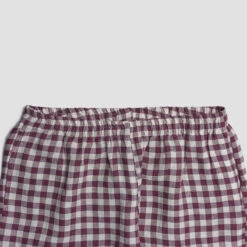 Men's Berry Gingham Pajama Set 13 Men's Berry Gingham Pajama Set -Lake Shop PigletinBed LinenPyjamaTrousers BerryGingham 2 greyBG 07ca1d50 f502 44fc bf98 feeff700a905 1