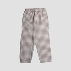 Mushroom Gingham Pajama Pants