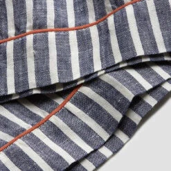 Men's Midnight Stripe Linen Pajama Pants -Lake Shop Striped Bottoms 3a 1bfcc5a2 c911 4aef 8496 8149741def87