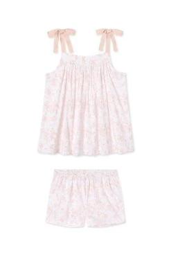 Lake Day Shorts Set In Petal Abstract Floral