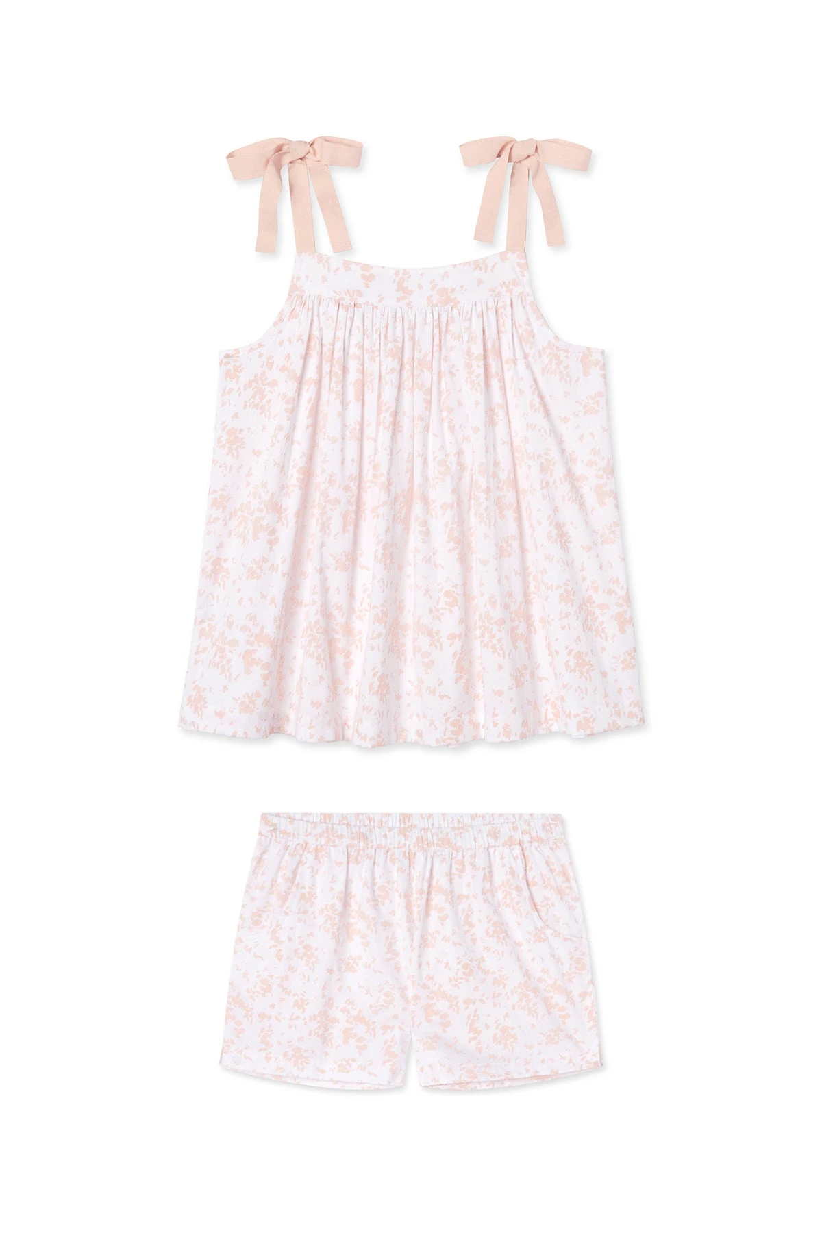 Lake Day Shorts Set In Petal Abstract Floral 3 Lake Day Shorts Set In Petal Abstract Floral