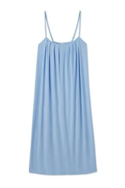 Lake DreamKnit Emma Nightgown In French Blue