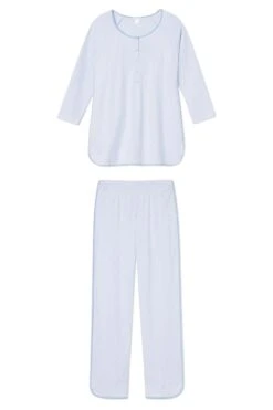 Lake Pima Maternity Long-Long Set In French Blue