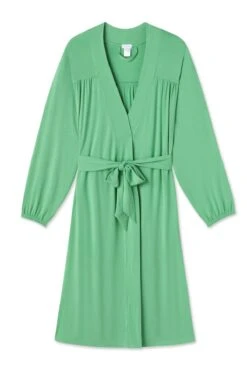 Lake DreamKnit Robe In Grass