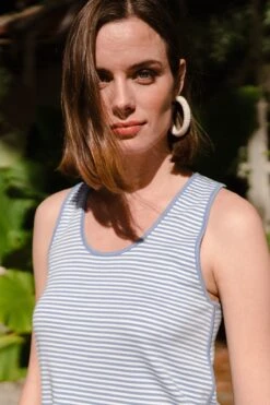 Lake Pima Tank-Long Set In Hydrangea -Lake Shop lake lowcountry 408 copy