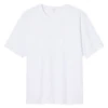 Lake Men's Short Sleeve Pima Tee In White 2 Lake Men's Short Sleeve Pima Tee In White -Lake Shop mens white tee