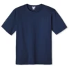 Lake Men's Short Sleeve Pima Tee In True Navy -Lake Shop mensflats 05