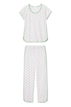 Lake Pima Short-Long Set In Pink Flora