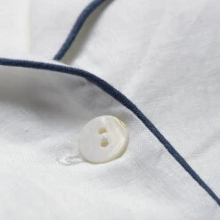 White Linen Pajama Set -Lake Shop smallPiglet Top White 3 6d278d2e 5b13 4b1d a01c dd981485baf2 1