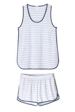 Lake Pima Tank-Short Set In Marine