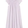 Lake Pima Smocked Flutter Nightgown In Thistle -Lake Shop thistle smocked nightgown 1200x1800 f6296f8f c62e 4bd8 aa20 6a3bfb55f32a
